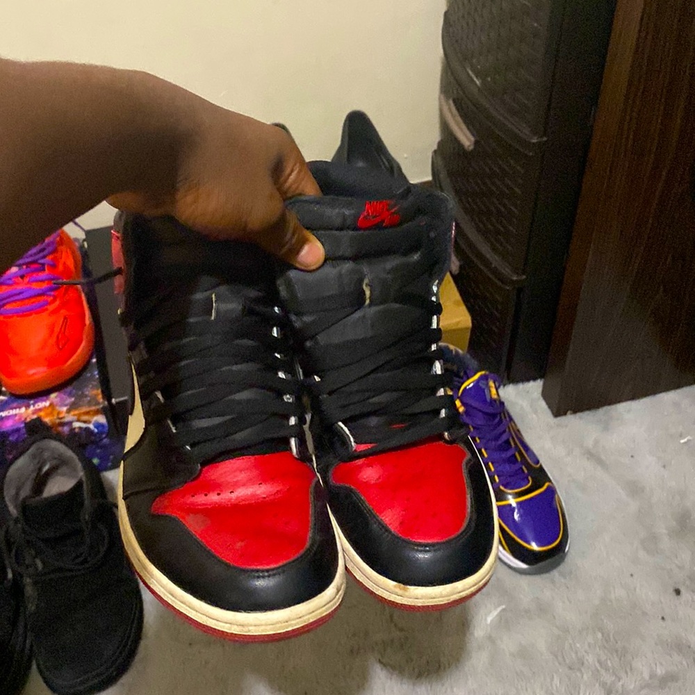 Jordan 1 High Bred Toe